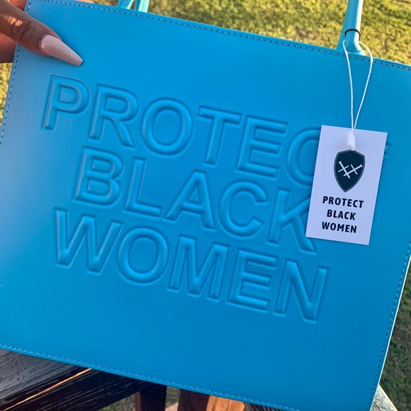 Bags 2 Slay Handbags - •Protect Black Women•Statement Tote